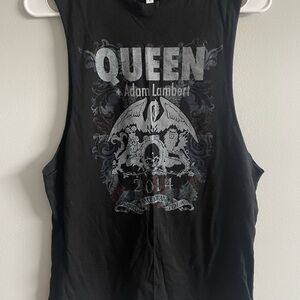 Black Queen Adam Lambert Tank Top